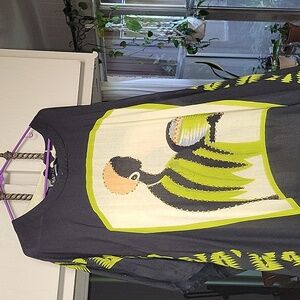 Mamta black tunic dress